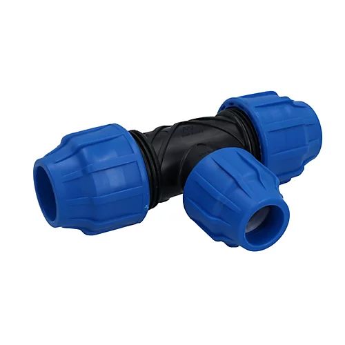 20 X 20 X 20mm MDPE Tee T-Piece Water Pipe Fitting Coupling Connector 2pk 2 20 X 20 X 20mm MDPE Tee T-Piece Water Pipe Fitting Coupling Connector 2pk - Image 2