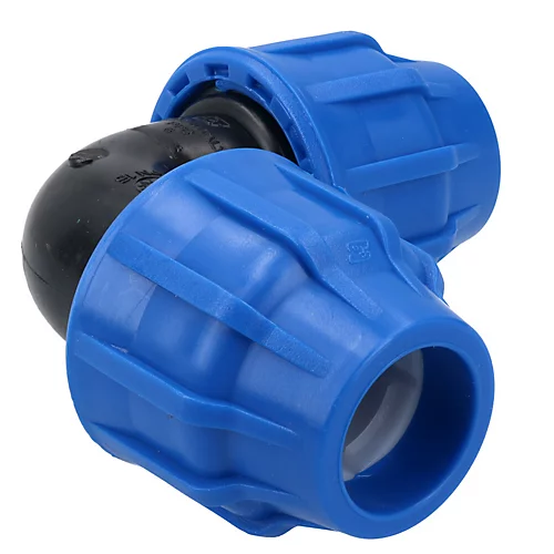 25 X 25mm MDPE Elbow 90 Degree Compression Coupling Fitting Connector 10PK 3 25 X 25mm MDPE Elbow 90 Degree Compression Coupling Fitting Connector 10PK - Image 3