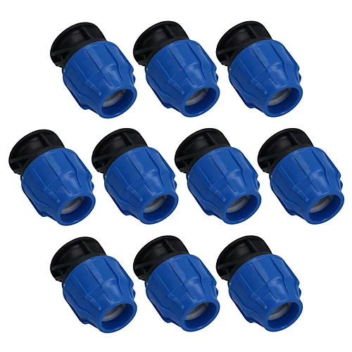 32mm X 1/2" MDPE Male Adapter Compression Coupling Fitting Water Pipe 10pk 1 32mm X 1/2" MDPE Male Adapter Compression Coupling Fitting Water Pipe 10pk