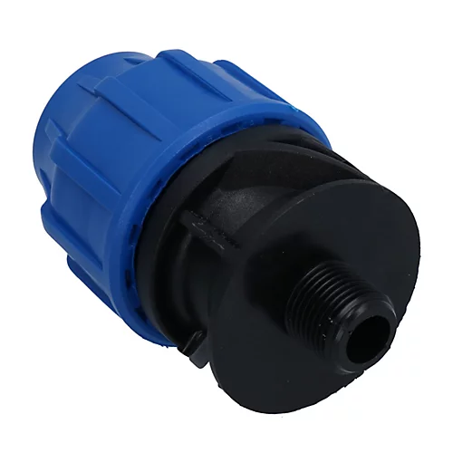 32mm X 1/2" MDPE Male Adapter Compression Coupling Fitting Water Pipe 10pk 2 32mm X 1/2" MDPE Male Adapter Compression Coupling Fitting Water Pipe 10pk - Image 2