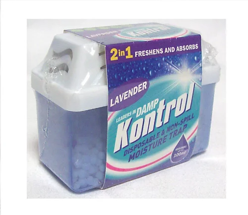 6 X Kontrol 2 In 1 Mini Moisture Damp Trap Freshens Air And Absorbs Damp Lavender 2 6 X Kontrol 2 In 1 Mini Moisture Damp Trap Freshens Air And Absorbs Damp Lavender - Image 2