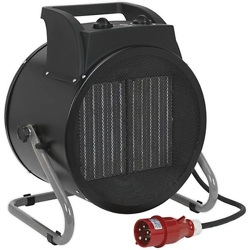 9000W Industrial PTC Fan Heater - 2 Heat Settings - Fan Only Mode - 3100 Btu/hr 1 9000W Industrial PTC Fan Heater - 2 Heat Settings - Fan Only Mode - 3100 Btu/hr