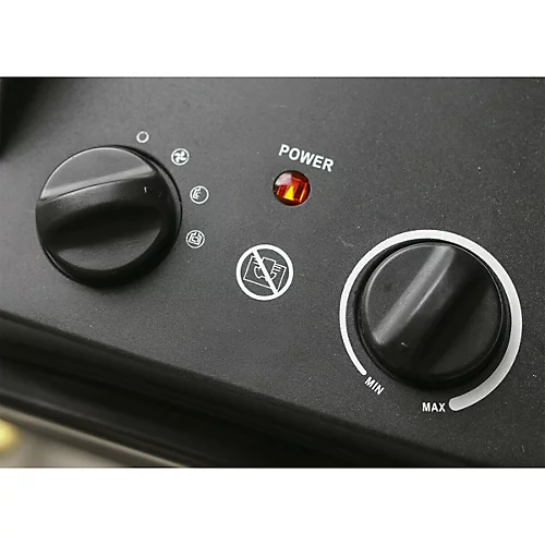 9000W Industrial PTC Fan Heater - 2 Heat Settings - Fan Only Mode - 3100 Btu/hr 3 9000W Industrial PTC Fan Heater - 2 Heat Settings - Fan Only Mode - 3100 Btu/hr - Image 3