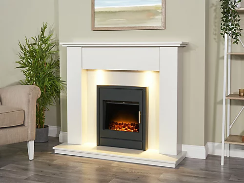 Acantha Alta Electric Inset Stove In Black With Remote Control 1 Acantha Alta Electric Inset Stove In Black With Remote Control