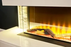 Acantha Aspen White Marble & Slate Fireplace Suite With Downlights, 69 Inch -Diy acantha aspen white marble slate fireplace suite with downlights 69 inch5056126239218 04c MP