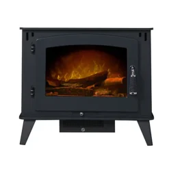 Acantha Bellagio Electric Stove In Charcoal Grey