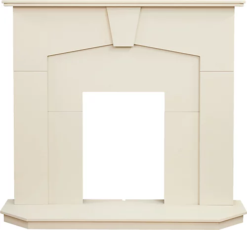 Adam Abbey Fireplace In Stone Effect, 48 Inch 2 Adam Abbey Fireplace In Stone Effect, 48 Inch - Image 2
