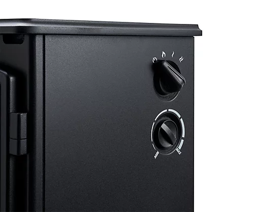 Adam Aviemore Electric Stove In Textured Black 2 Adam Aviemore Electric Stove In Textured Black - Image 2