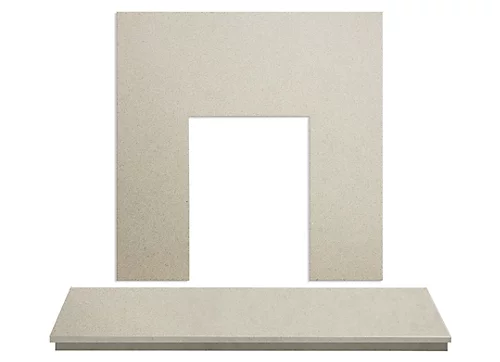 Αδάμ Adam Beige Marble Back Panel & Hearth, 48 Inch 1 Αδάμ Adam Beige Marble Back Panel & Hearth, 48 Inch