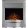 Adam Colorado Electric Fire In Brushed Steel