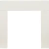 Αδάμ Adam Miami Mantelpiece In Pure White, 46 Inch