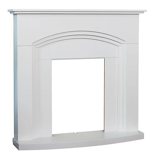 Adam Truro Fireplace In Pure White, 41 Inch 2 Adam Truro Fireplace In Pure White, 41 Inch - Image 2