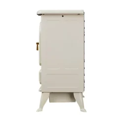 Akershus Classic 1.85W Matt Cream FC Stone Effect Electric Stove -Diy akershus classic 1 85w matt cream fc stone effect electric stove5063022028419 03c bq