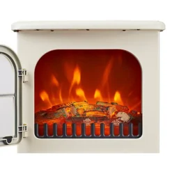 Akershus Classic 1.85W Matt Cream FC Stone Effect Electric Stove -Diy akershus classic 1 85w matt cream fc stone effect electric stove5063022028419 04c bq