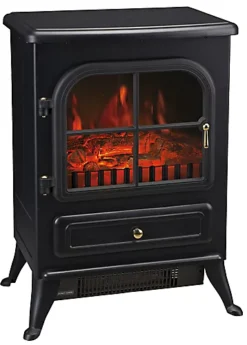 Akershus Traditional 1.85kW Cast Iron Effect Electric Stove