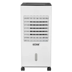 AMOS Air Cooler With Heat Function 3 Fan Speed Digital Display & Remote Control 5L Water Tank 12h Timer 65-2000W - White
