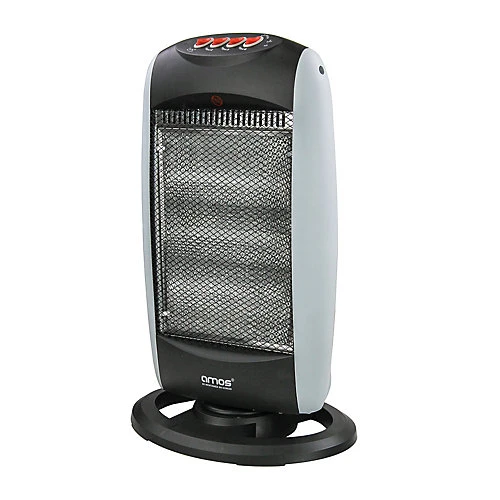 AMOS Halogen Heater Oscillation Function With 3 Heat Settings 400W - 1200W 1 AMOS Halogen Heater Oscillation Function With 3 Heat Settings 400W - 1200W