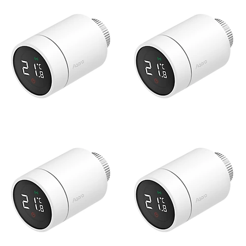 Aqara Smart Home Radiator Thermostat E1 Quad Pack 1 Aqara Smart Home Radiator Thermostat E1 Quad Pack