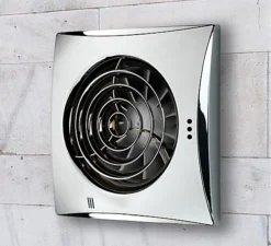 Aquarius Calm Safety Extra Low Voltage Extractor Fan Chrome AQ346H