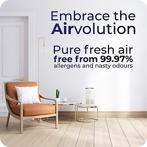 Avalla R-45 Air Purifier: HEPA Carbon Filter, Sleep Mode, 99.97% Removal Of Allergens, Pet, Dust, Pollen, Smoke, 18m² Coverage 2 Avalla R-45 Air Purifier: HEPA Carbon Filter, Sleep Mode, 99.97% Removal Of Allergens, Pet, Dust, Pollen, Smoke, 18m² Coverage - Image 2