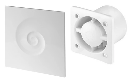 Awenta 100mm Timer VORTEX Extractor Fan White ABS Front Panel Wall Ceiling Ventilation 2 Awenta 100mm Timer VORTEX Extractor Fan White ABS Front Panel Wall Ceiling Ventilation - Image 2
