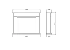 Be Modern Alena White Chrome Effect Electric Fire Suite 7 Be Modern Alena White Chrome Effect Electric Fire Suite -Diy be modern alena white chrome effect electric fire suite5030478715934 01t