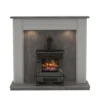 Be Modern Emmbrook Grey Electric Fire Suite