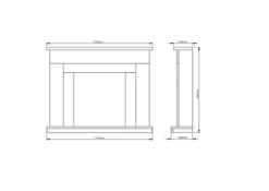 Be Modern Evelina Manila Micro Marble Chrome Effect Electric Fire Suite -Diy be modern evelina manila micro marble chrome effect electric fire suite5030478691986 01t BQ