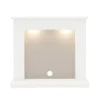 Be Modern Fontwell Cashmere & White Fire Surround Set With Lights Included