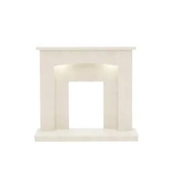 Be Modern Midland Manila Fire Surround Set With Lights Included