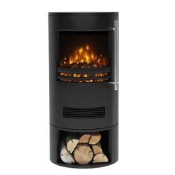 Be Modern Orba Modern 2kW Matt Black Electric Stove