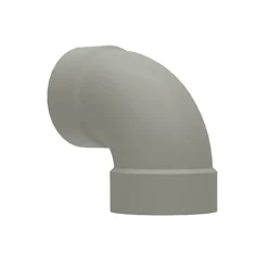 Be Modern Vertical Grey Flue Pipe (L)195mm (Dia)122mm