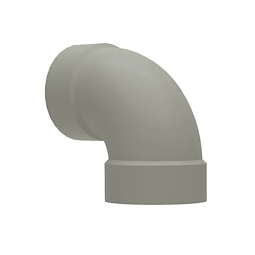 Be Modern Vertical Grey Flue Pipe (L)195mm (Dia)122mm 1 Be Modern Vertical Grey Flue Pipe (L)195mm (Dia)122mm