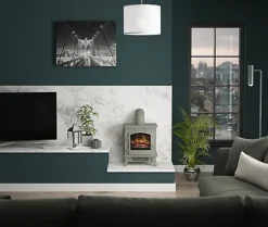 Be Modern Vertical Grey Flue Pipe (L)195mm (Dia)122mm 5 Be Modern Vertical Grey Flue Pipe (L)195mm (Dia)122mm -Diy be modern vertical grey flue pipe l 195mm dia 122mm5030478715880 01i