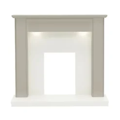 Be Modern Whitburn Stone Fire Surround Set With Lights Included