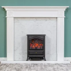 Benross 1800W Freestanding Electric Cast Iron Fireplace Stove Heater With Burning Flame Effect 6 Benross 1800W Freestanding Electric Cast Iron Fireplace Stove Heater With Burning Flame Effect -Diy benross 1800w freestanding electric cast iron fireplace stove heater with burning flame effect5025301442309 03c MP