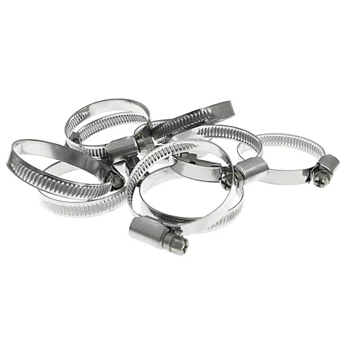 Bradas 10 X 32-50mm Stainless Steel Hose Clips Pipe Clamps - Jubilee Type 1 Bradas 10 X 32-50mm Stainless Steel Hose Clips Pipe Clamps - Jubilee Type
