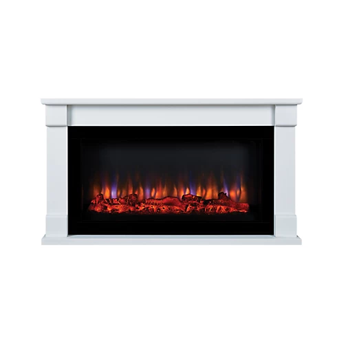 Bradbury-Ambience White Electric LED Electric Fire Suite 1 Bradbury-Ambience White Electric LED Electric Fire Suite