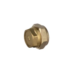 Brass Compression Stop End (Dia)22mm, Pack Of 10