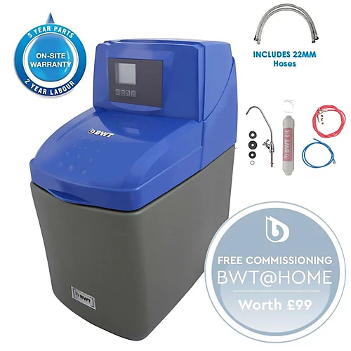 BWT WS355 WS Series Luxury Hi-Flo Water Softener + 22mm Hi-flo Hoses + Tap 2 BWT WS355 WS Series Luxury Hi-Flo Water Softener + 22mm Hi-flo Hoses + Tap - Image 2