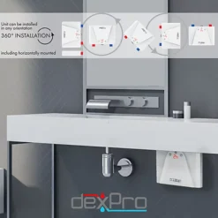 Dexpro 3.5kW Delux Inline Instant Hot Water Heater