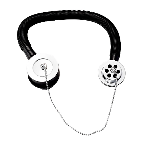 Diall Chrome Effect Bath Waste (Dia)73.5mm 1 Diall Chrome Effect Bath Waste (Dia)73.5mm