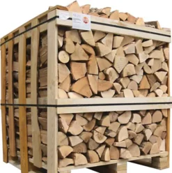 Ecoblaze Kiln Dried Ash Firewood Full Crate Hardwood Logs Ready To Burn