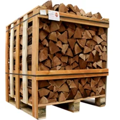 Ecoblaze Kiln Dried Oak Firewood Full Crate Hardwood Logs Ready To Burn