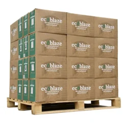 Ecoblaze Kiln Dried Oak Firewood Ready To Burn Box Pallet Hardwood Logs