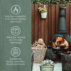 Ecoblaze Kiln Dried Oak Firewood Ready To Burn Sack Pallet Hardwood Logs -Diy ecoblaze kiln dried oak firewood ready to burn sack pallet hardwood logs5060218721598 04c MP