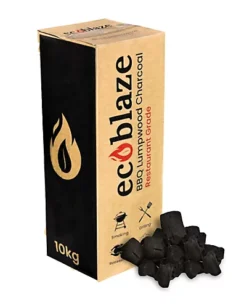 Ecoblaze Restaurant Grade Lumpwood Charcoal Box Easy To Use Ideal Fuel 10kg