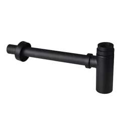 Flomasta Standard Tubular Adjustable Height Wetroom Sink & Basin Trap (Dia)32mm