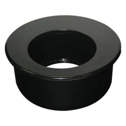FloPlast Black Round Rainwater Reducer, (Dia)110mm