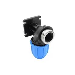FloPlast Wallplate Pipe Elbow (Dia)25mm 98mm